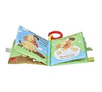 Yctze Baby Soft Claps Story Book with Rattles - Early Educational Development Toy Forffants (Motif de Chiot)