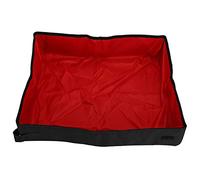 Yctze Bac à Litière Pliable Portable Semi-fermé pour Chat - Toilettes d'extérieur Imperméables pour Chats et Petits Chiens - Accessoire Léger et Doux pour Animaux de Compagnie (L)