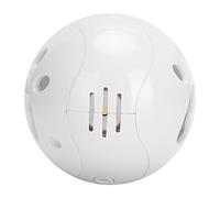 Yctze Balle Jouet Interactive Clignotante à LED pour Animaux de Compagnie avec Cloche - Balle Roulante pour Chat avec Son pour Un Jeu et Un Exercice Engageants (White)