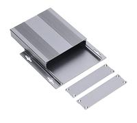 Yctze Boîte de Projet en Alliage d'aluminium Gris Clair Mat 27x131x120mm pour Bricolage électronique et Assemblage Facile