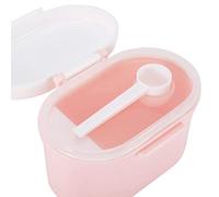 Yctze Boîte de Rangement d'étanchéité en Poudre de Lait Portable - Récipient d'aliments pour bébé sécurisé au Micro-ondes et au Congélateur (Rose 600ml)