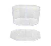 Yctze Boîte d'élevage de Poissons d'aquarium Octogonale Transparente Polyvalente - Idéale pour l'isolation, l'élevage et la Domestication des Poissons avec Un Taux Accru - Conception en