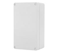 Yctze Boîtier électrique IP65 Résistant à L'eau, Durable et Anti-poussière pour une Utilisation en Extérieur Plastique ABS de Haute qualité 6" X 4" X 2" (158 * 90 * 60MM)