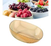 Yctze Bol à Fruits élégant et Luxueux - Centre de Table Décoratif Spacieux pour Fruits, Collations et Bonbons - Matériau Plastique de qualité Supérieure, pour Nettoyer, Décorer la Maison et les