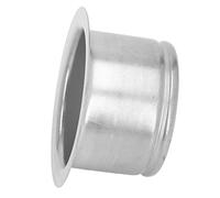Yctze Bouchon d'élimination des Déchets, Bride d'évier étendue en Acier Inoxydable, Bouchons 'évier de Cuisine, Crépine 'évier avec Diamètre Extérieur de 114 Mm, Idéal pour l'élimination des
