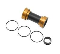 Yctze Bracket en Céramique Lebycle BB92 pour Les Vélos de Montagne, Compatible avec des Pontons 24 Mm et 22 Mm, et Design (Gold)