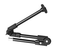 Yctze Bras de Friction articulé pour Support de Caméra de 22 Pouces, 3 Sections, Bras de Friction pour Support de Caméra à 360 Degrés avec Vis de 1/4 Pouces, de Lumière de Remplissage de Téléphone