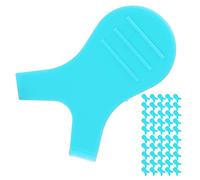 Yctze Brosse à Cils en Forme de Y, Outil de Greffage d'extension de Cils, Brosses à à Usage Quotidien 50pcs (vert foncé)