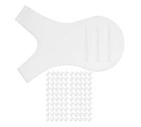 Yctze Brosse à Cils en Forme de Y, Outil de Greffage d'extension de Cils, Brosses à à Usage Quotidien 50pcs (Transparent)