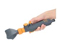 Yctze Brosse Filtrante pour Filtre à Eau à Main pour Les Piscines - Outil de Nettoyant de Piscine d'intensité Réglable avec Connecteur de Tuyau pour la Poussière et l'élimination de la saleté