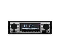 Yctze BT Vintage Car MP3 Player Stéréo USB AUX FM Radio avec Appels Distribution Audio Avancée pour Le Montage de la Voiture