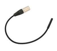 Yctze Câble Adaptateur Mâle Stéréo de 3,5 Mm vers XLR Connecteur à Faible Perte pour le Mélangeur Micro Compatible avec et PC 11,8 Pouces