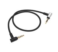 Yctze Câble Adaptateur TRS vers TRRS 3,5 Mm pour SC7, 35 Cm Compatible avec Smartphones, Tablettes et Microphones d'enregistrement
