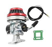 Yctze Câble daccélérateur de filtre à Air de carburateur de moteur de 2 temps pour le vélo de poche ATV 49ccpourcarburateur pocket bike,woostar 19mm carburateur pour pocket bike cross,carbu de 15 dirt
