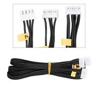 Yctze Câble de Connecteur de Moteur à Double Axe Z - Fil d'extension de Moteur Pas à Pas d'imprimante 3D pour CR-10, Ender 3 Pro - Répartiteur CR10 Mâle à Femelle 6 Broches