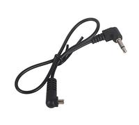 Yctze Câble de Synchronisation 3,5 mm Jack Plug Flash Câble de Synchronisation de Câble avec Verrouillage à Vis pour PC Flash mâle