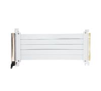 Yctze Câble d'extension GPU à Haute Vitesse PCIe 4.0 X16 Extender Riser Cable Graphics Card - 180 Degrés Flexible Design (50cm)