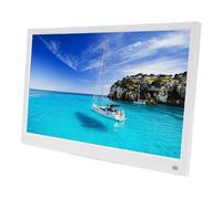 Yctze Cadre Photo Numérique 15 Pouces, Cadre Photo avec écran HD 1920 X 1080 avec Télécommande, Prend en Charge Plusieurs Comptes, Carte de Stockage sur clé USB, pour écran de (Prise UE)