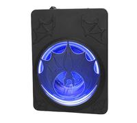 Yctze Caisson de Basses Actif sous Le Siège de Voiture 10 Pouces, Puissance de Crête de 1 200 W avec Amplificateur intégré, Amplification des Basses Réglable et Filtre Passe-Bas pour (Blue)