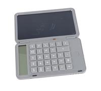 Yctze Calculatrice de Bureau Portable avec Tablette d'écriture Pliable et Design Rechargeable pour étudiants et Professionnels (Gray)