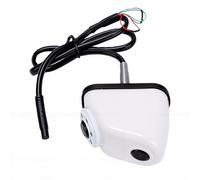 Yctze Caméra de Recul Universelle avec Feu Stop, 2 Objectifs, Design Plat et Fin, Vision Nocturne, Surveillance du Stationnement, Prise en Charge du Signal CVBS AHD pour Camions, SUV,