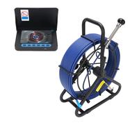 Yctze Caméra d'Inspection d'égouts Haute Définition 1080P avec Câble de 30 M, Endoscope de 18 Mm de Diamètre, écran LCD 5", Enregistreur DVR 32 Go, Sonde de Plomberie, Inspection Sous-marine