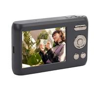 Yctze Caméra Numérique 4K 64MP Auto Focus 16x Zoom Numérique 2,7 Pouces Écran 1080p Records Vidéo Compact Travel Camera avec Batterie de 750mAh pour Les Débutants Photographies de (Black)