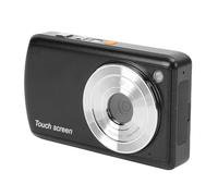 Yctze Caméra Numérique Dual Lens 44MP Fonctionnalités AI, Carte SD 32 Go, Zoom 16x, Connexion WiFi, écran Tactile HD de 3,6 Pouces, 11 Filtres, Port de Charge de Type C (Prise UE)