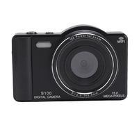 Yctze Caméra Numérique WiFi 4K 75MP UHD Dual Lens 16x Digital Zoom Autofocus avec écran Tactile HD de 2,8 Pouces pour Voyager en Photographie (32GB)