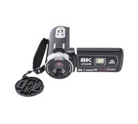 Yctze Caméra Vidéo 8K, Caméscope 64 MP avec écran Tactile 3 Pouces et Zoom Numérique 18x, pour Les Voyages, Les Vlogs, Les Portraits de Famille et Le Streaming en Direct.
