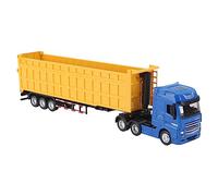 Yctze : Camion Modèle Diecast à 50 à l'échelle pour Enfants - Jouet de Camion-Benne avec Fonction de Démontage, Grands Cadeaux pour Garçons et Collectionneurs (Yellow)