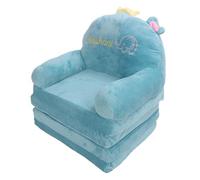 Yctze Canapé Pliable Confortable 2 en 1 pour Enfants avec Broderie d'éléphant - Canapé et Lit-lit pour Enfants | Chaise Ouverte Légère et Portable pour Faire la Sieste, Lire et (Pliage en Quatre)
