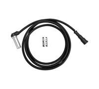 Yctze Capteur de Vitesse de Roue ABS, Angle de 90 Degrés, Câble de 1745 Mm, | Retour de Signal EBS Antiblocage, Connecteur à 2 Broches, Faisceau PVC nervuré, Ajustement Robuste, OE 4410329430