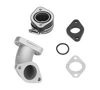 Yctze Carb Intake Manifold Pipe Kit 26mm-28mm Adapter Sp Collecteurs D'admission26mm Collecteur D'admission,Carb Collecteur D'admission Tuyau Kit 26mm?28mm Adaptateur Entretoise i