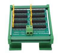 Yctze Carte de Résistance Programmable 0 à 9999999,9 Ω avec Bornes - Carte de Résistance PCB SMD PLC - 220 V avec Câblage Facile, et Expériences élevées, éducation et Conception électronique (Avec