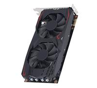 Yctze Carte Graphique de Jeu 550TI 1,5 Go GDDR5 192 Bits Double Ventilateurs de Refroidissement Carte Graphique PCI Express 1.1 X 16 avec Interface DVI VGA 783 MHz 3400 MHz 4K HDR