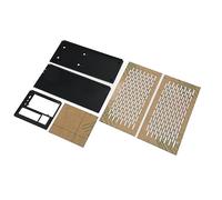 Yctze Case ATX avec Charge PD, Support et Chaîne de Marguerites pour Les Cartes Graphiques jusqu'à 13,4 Pouces - Conception de Premium Steel et Acrylique (G3 ATX)
