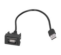 Yctze Chargeur D'extension USB de Voiture ABS Rapide Câble de Transfert de Données for Remplacement pour Audio Port USB Adaptateur de Câble Adaptateur de Prise Automatique