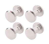 Yctze Chicago Vis Cuir Rivets Ronds Plats M2.5 Attaches en Acier Inoxydable 100 Ensembles - Arts, Artisanat et Couture/Artisanat/Maroquinerie/Rivets de Maroquinerie (Acier inoxydable 2)