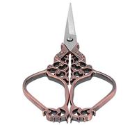 Yctze Ciseaux de Couture Classiques Vintage, Broderie, Artisanat et Coupe de beauté - Petits Ciseaux Ergonomiques en Acier Inoxydable, Collectionneurs et Projets Parfaits (Or Rose)