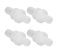 Yctze Clapet Anti-retour Durable pour Aquarium, 12 Pièces, pour la Prévention du Reflux dans les Réservoirs de Poissons et L'industrie Chimique, fabriqué en PP de Haute qualité (10mm)