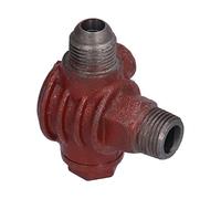 Yctze Clapet Anti-retour en Fonte, Type à Piston Unidirectionnel, Accessoires de Remplacement à 3 Voies pour des Performances Fiables
