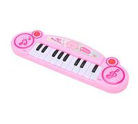 Yctze Clavier de Piano électronique pour Enfants - Jouet d'orgue Musical à 12 Touches pour 3 Ans et Plus - Sûr, Portable et Amusant ! (Pink)