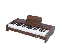 Yctze Clavier de Piano Portable de 37 Touches avec Conception de Grains de Noyer élégant pour les Débutants et les Musiciens Expérimentés