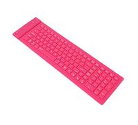 Yctze Clavier en Silicone Pliable 108 Touches, étanche, Conception Entièrement étanche, Saisie Muette, Anti-poussière, pour Une Utilisation au Bureau ()