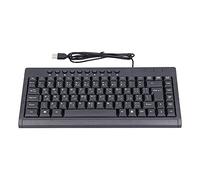 Yctze Clavier USB Filaire 87 Touches, Conception Ergonomique, Base Antidérapante, écriture Claire, pour Le Bureau et la Maison, Arabe (Arabe)