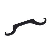 Yctze Clé à Molette Double en C de 68 à 87 Mm pour le Réglage de la Précharge des Amortisseurs de Moto, en Acier allié traité Thermiquement, Compatible avec les Motos de Route, Quads