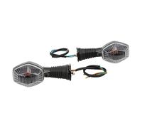 Yctze Clignot De Moto Transparent Lampe Indicateur De Remplacement Pour DL 000 VStrom 2006 à 2012 Lumières LED Claires Accessoires De Moto Sécurité Et De Conduite