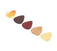 Yctze Coffret de Médiators en Palissandre, Boîte de Rangement pour Médiators de Guitare, Boîte à Charnière en Alliage de Cuivre à Verrouillage Magnétique, Idéal pour les Musiciens de Basse électrique