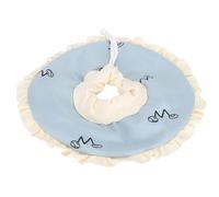 Yctze Collier de Protection pour Petit Animal de Compagnie - Anneau d'allaitement Réglable Elizabeth Circle pour Cochon d'Inde, Lapin, Planeur de Sucre - Collier de Récupération Doux, Respirant et